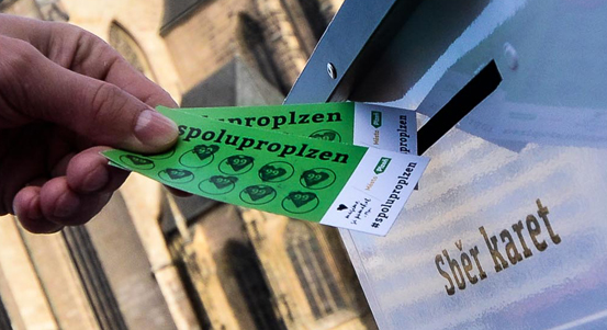 Plzeňský projekt #spoluproplzen je v druhé půlce, lidé mohou vhazovat karty