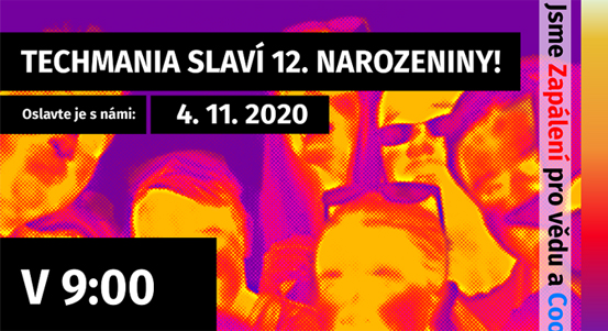 Techmania oslavuje 12. narozeniny