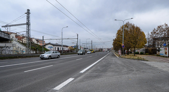 V sobotu 14. listopadu se kompletně otevře zrekonstruovaná vozovka v ulici U Trati