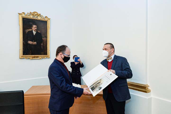 Předání Ceny města Plzně (fotografie: M. Pecuch)