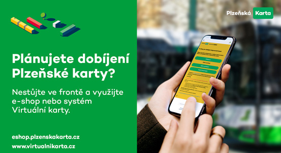 Dopravní podniky vyzývají: dobijte si Plzeňskou kartu v bankomatu nebo online