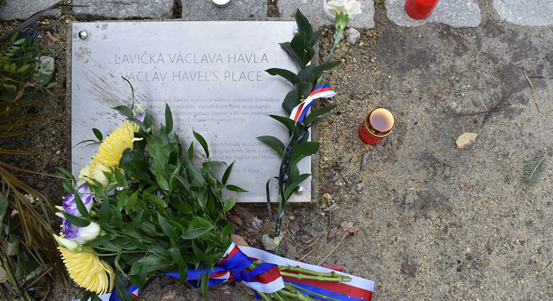 Plzeň si připomněla 9. výročí úmrtí prezidenta Václava Havla