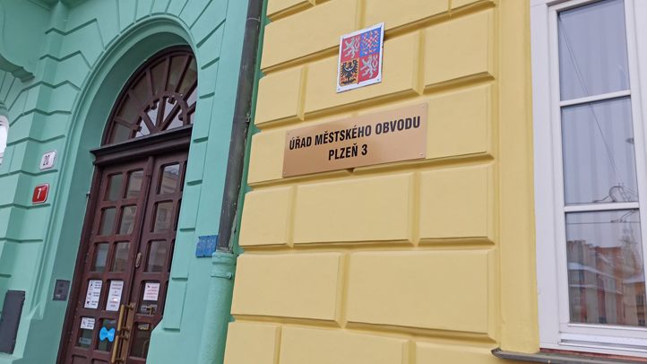Sídlo matriky ÚMO Plzeň 3 (zdroj foto: umo3.plzen.eu)
