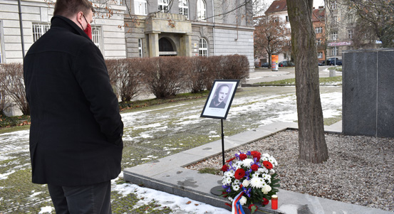 Město si připomnělo památku Josefa Hlavatého