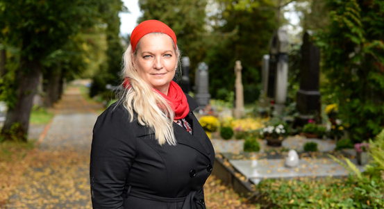 Kateřina Šneberková má na starosti plzeňské hřbitovy