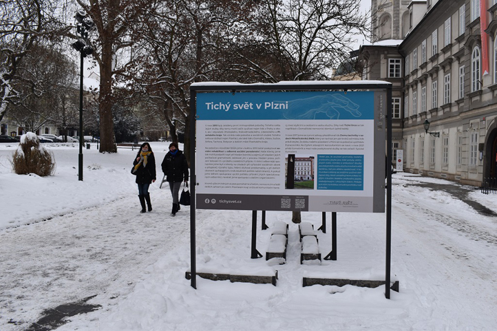 Výstava Tichý svět v Plzni (fotografie: H. Josefová)