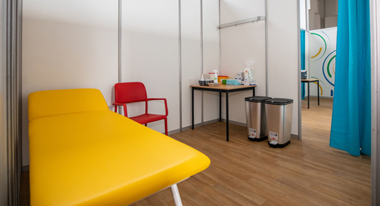 Velkokapacitní očkovací centrum Plzeňského kraje je připraveno k plnému provozu