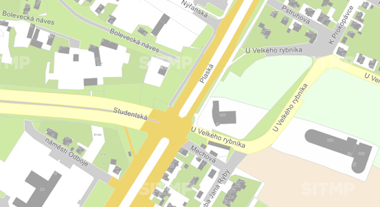 Na křižovatce ulic Studentská, Plaská a U Velkého rybníka nepůjdou od pátku semafory