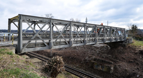 V pondělí 12. dubna začne oprava lávky na Valše, uzávěra se dotkne hlavně cyklistů