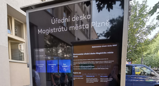Klasickou úřední desku nahradila Plzeň elektronickou, je přehlednější