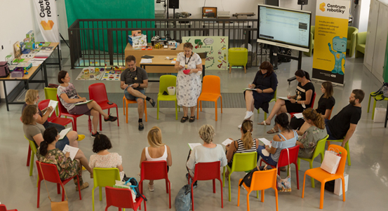 Letní dílna pro učitele v Centru robotiky