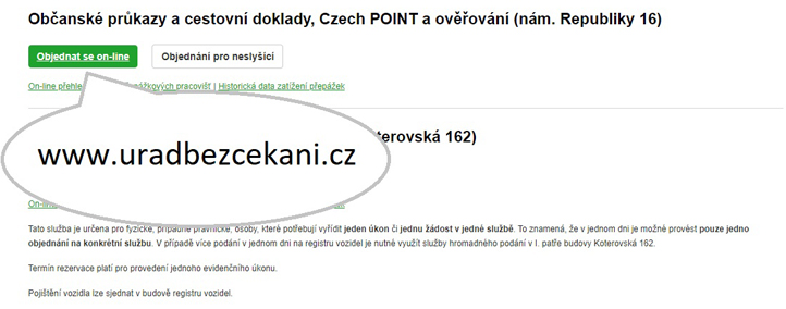 Ilustrační obrázek rezervačního webu