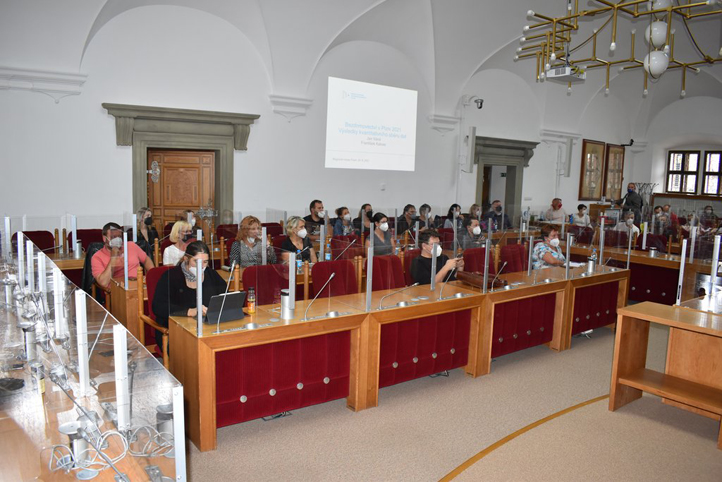 Prezentace studie na plzeňské radnici (foto: A. Jarošová)