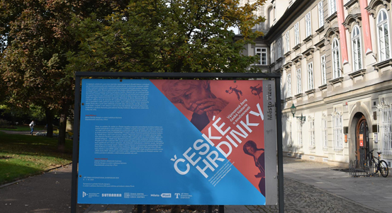 Anežka Česká, Eliška Junková, Milada Horáková, Toyen i Věra Čáslavská. České hrdinky představuje výstava