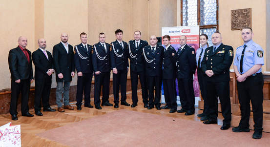 Plzeň ocenila osobnosti, které vykonaly mimořádné činy při záchraně lidského života a majetku