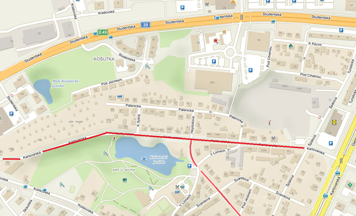 Mapa lokality (zdroj: Seznam.cz)