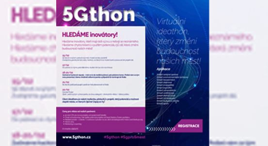 Plzeň podporuje chytrá řešení s využitím potenciálu 5G sítí, spoluorganizuje 5Gthon