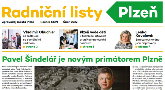 Přečtěte si únorové Radniční listy