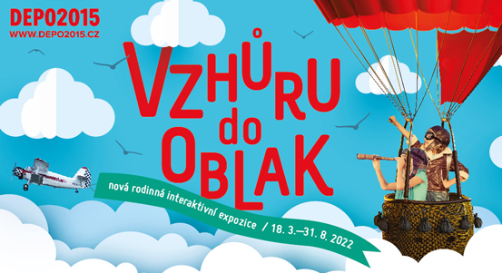 Vzhůru do oblak. Depo2015 připravilo novou interaktivní výstavu pro celou rodinu