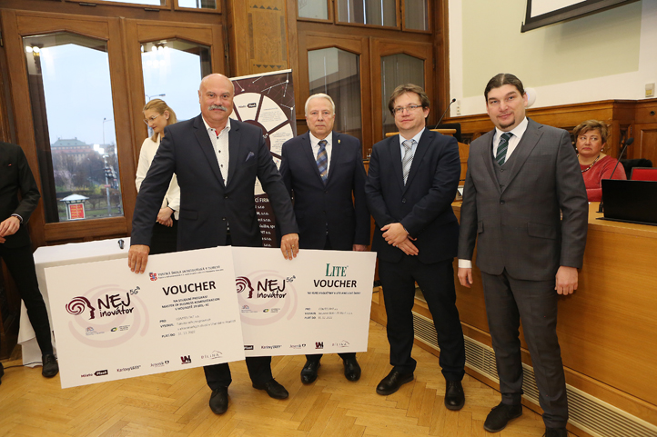Fotografie z vyhlášení NEJ Inovátor 5G (zdroj: Ministerstvo průmyslu a obchodu ČR)