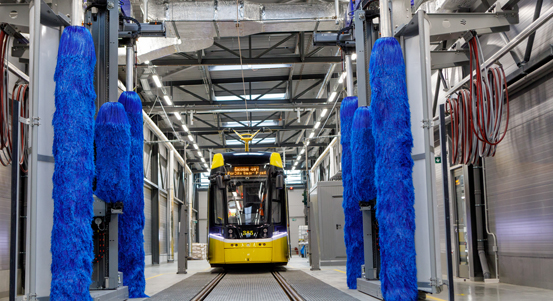 První z objektů modernizované vozovny v Plzni už slouží svému účelu