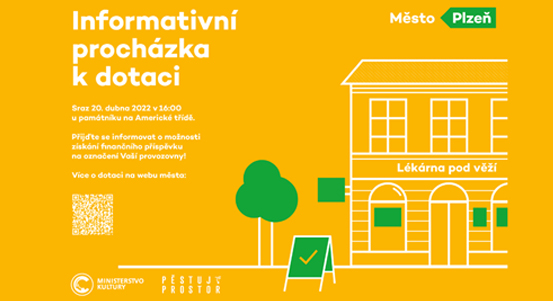 Jak získat dotaci na nové označení provozovny? Majitelé a provozovatelé se mohou vydat na informativní procházku