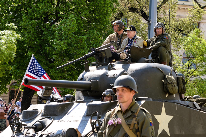 Convoy of Liberty (fotografie: M. Pecuch, 8.5.2022)