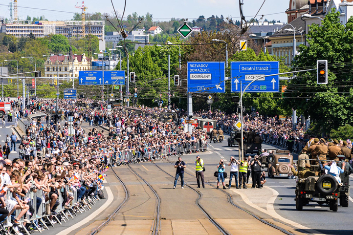 Convoy of Liberty (fotografie: M. Pecuch, 8.5.2022)