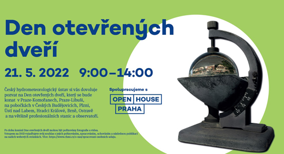 V sobotu bude možné navštívit plzeňskou pobočku Českého hydrometeorologického ústavu