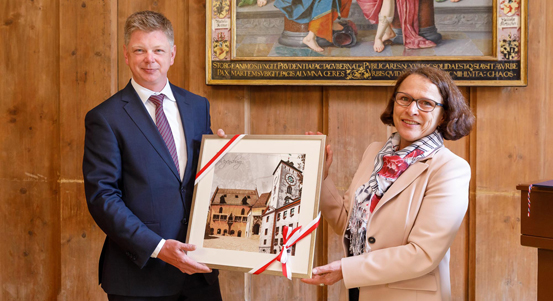 Primátor Pavel Šindelář navštívil partnerské město Regensburg