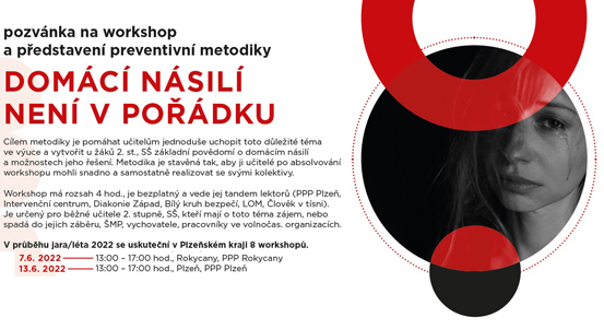 Workshopy o domácím násilí cílí na pedagogy, učí je, jak s problematikou pracovat