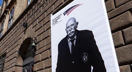 Zemřel belgický veterán Louis Gihoul, jenž v květnu oslavoval v Plzni výročí osvobození města