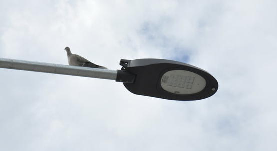 Polní ulice na Slovanech má nové veřejné osvětlení a chodníky