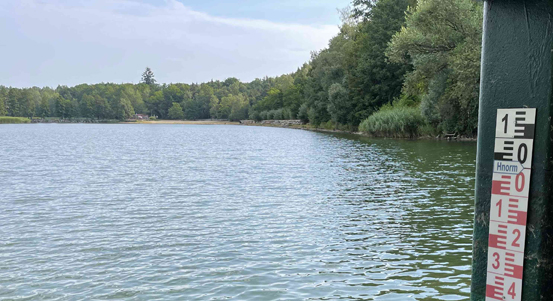 K Velkému boleveckému rybníku se vrátil vodočet po 30 letech