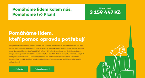 Do sbírky Pomáhající Plzeň přispívá partnerské město Takasaki