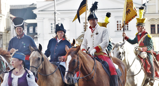 Plzeň se o víkendu vrátila do napoleonského období