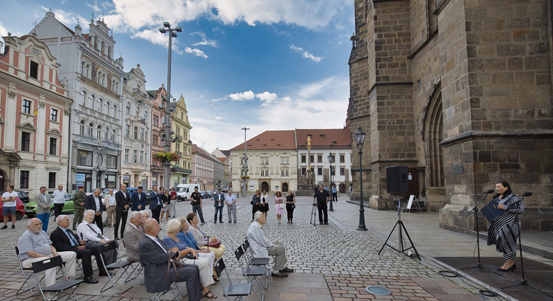 Město si připomnělo události 21. srpna 1968