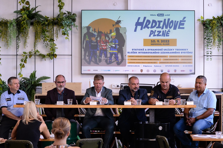 Tisková konference k představení programu (fotografie: M. Pecuch)