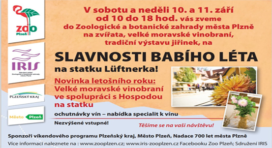 Plzeňská zoo zve o víkendu na tři akce