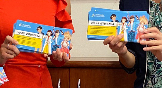 Techmania Science Center věnovala žákům volné vstupenky