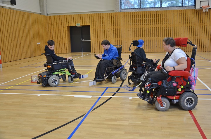 Powerchair Hockey (fotografie: E. Kriegerová)