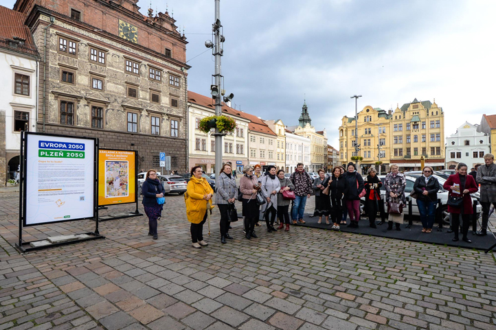 Vernisáž výstavy Evropa 2050 (fotografie: M. Pecuch)