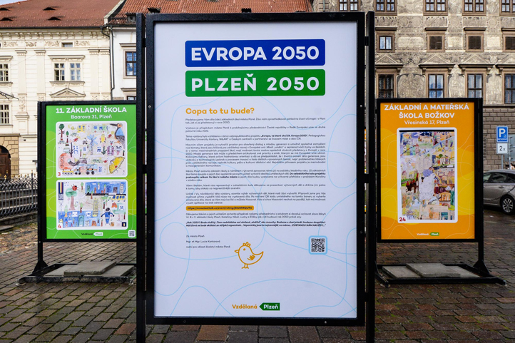 Vernisáž výstavy Evropa 2050 (fotografie: M. Pecuch)