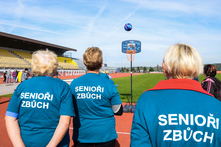 Sportovní hry seniorů (fotografie: M. Pecuch)
