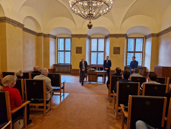 Setkání na plzeňské radnici