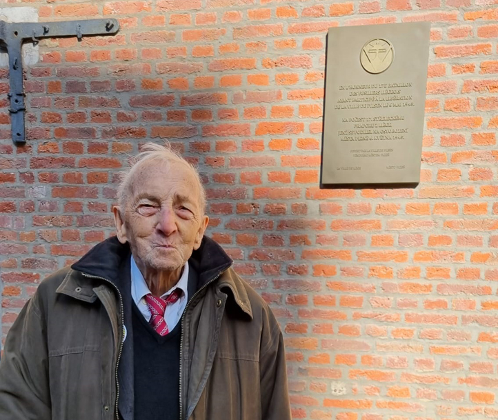 Slavnostní odhalení pamětní desky v Liège (zdroj fotografií: odbor prezentace a marketingu magistrátu)