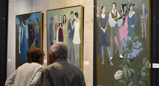 Výstava ve foyer Nové scény připomíná 90. narozeniny plzeňského malíře Jiřího Kovaříka