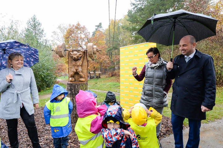 Slavnostní otevření doplněného zážitkového okruh (fotografie: M. Pecuch)