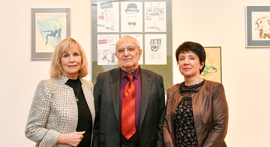 Jiří Suchý vystavuje ve své rodné Plzni