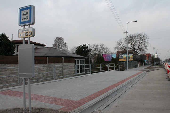 Nová zastávka (zdroj fotografií: Správa veřejného statku města Plzně)